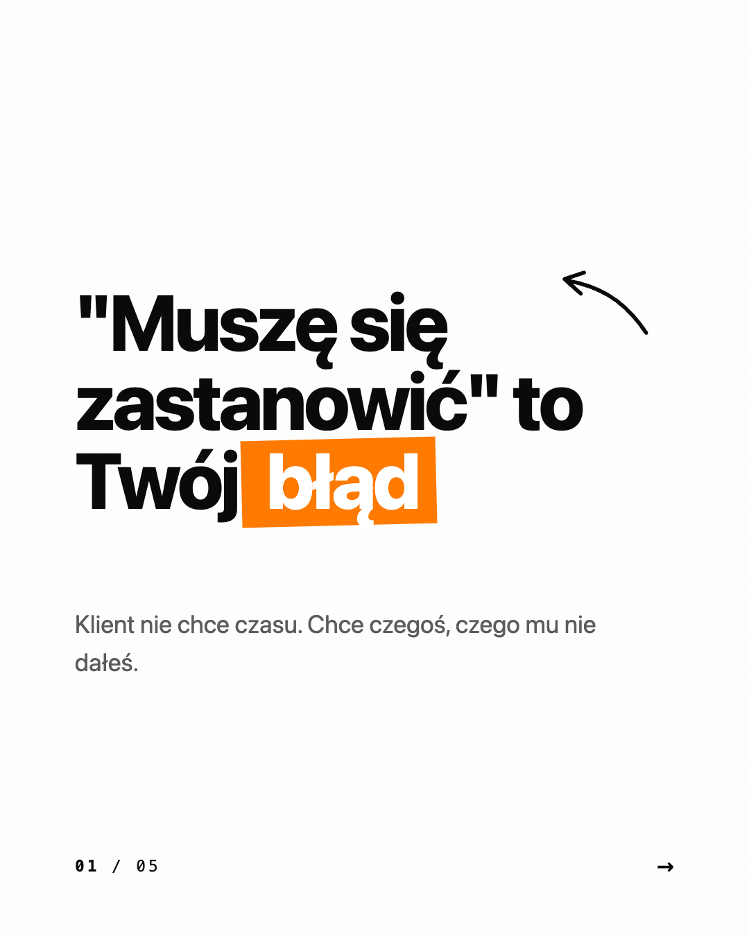 Karuzela AI, slajd