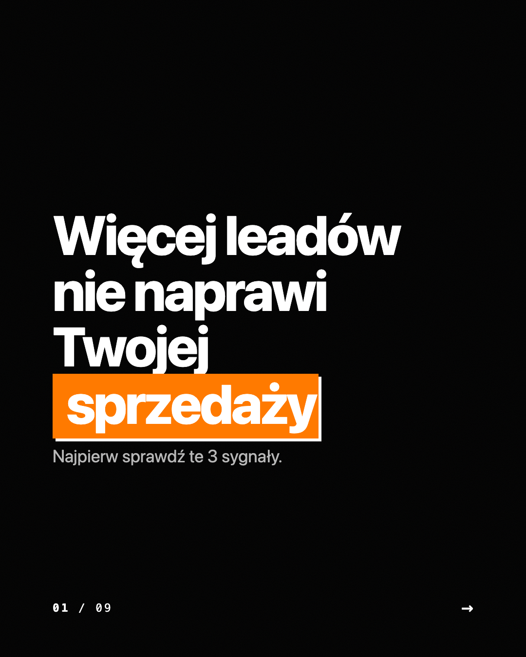 Karuzela AI, slajd